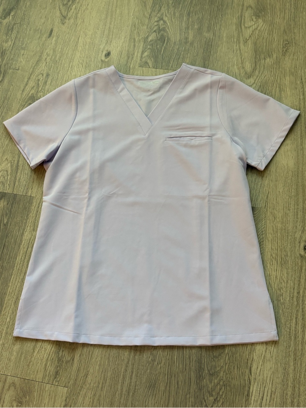 Women’s V-Neck Medical Scrub Top - Light Lavender